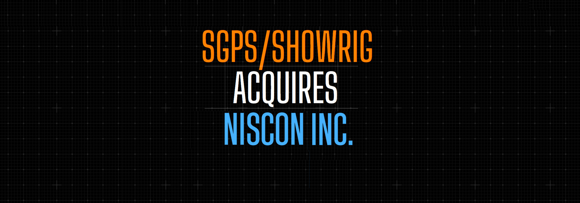 SGPS acquires Niscon inc